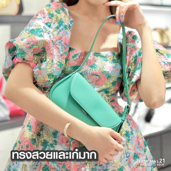 Charles & keith asymmetric front flap bag best sale